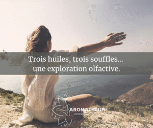 Une femme qui respire devant le grand large